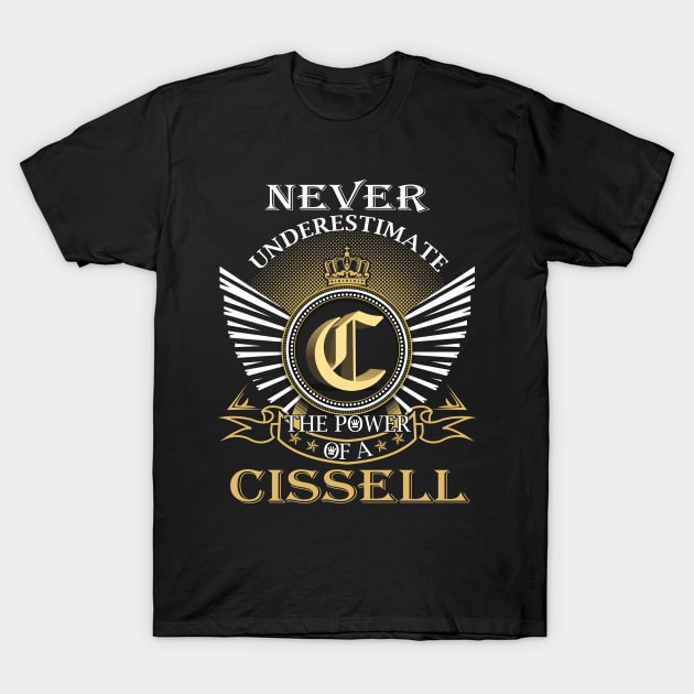 CISSELL T-Shirt by kyraheidy